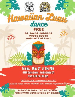 Spring Luau Dance